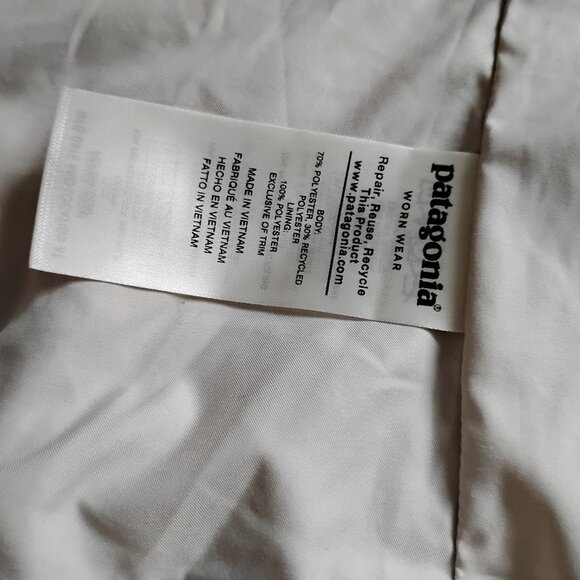 Patagonia Women's Beige ELKH Los Gatos Regular-Fit Sleeveless Fleece Vest Size M - Picture 7 of 8